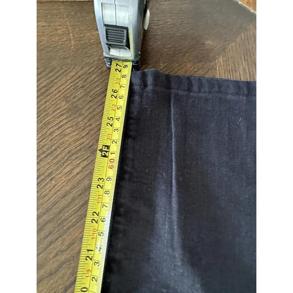 AG Adriano Goldschmied Womens Black Cotton Blend Denim Skinny Jeans Size 30R